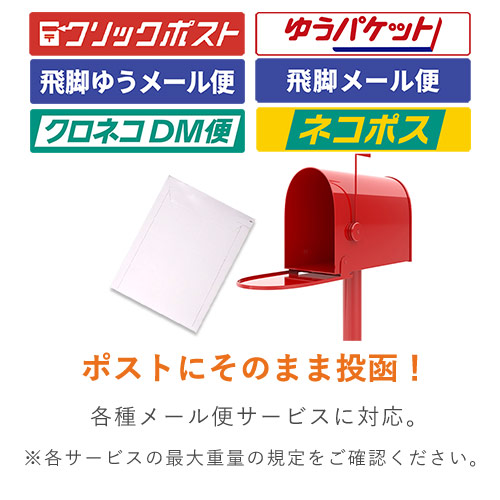 ネコポス・クリックポスト対応！B5サイズのレターケース