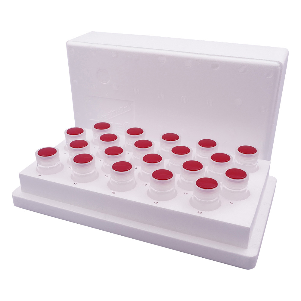 ホルダー付サンプル管瓶　20mL　20本入画像