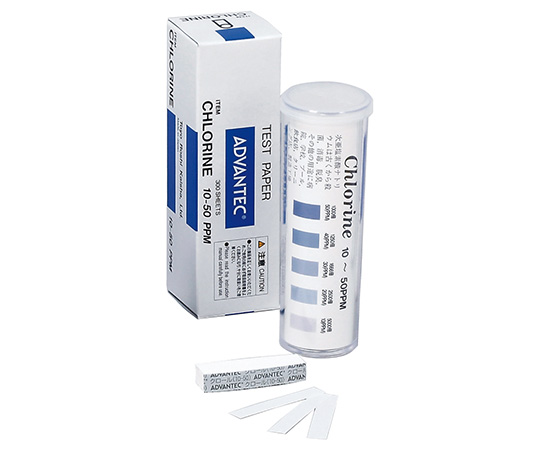 クロール試験紙 10～50ppm 1箱（300枚入）画像