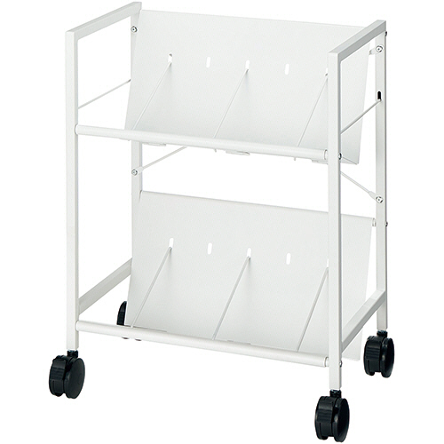 高耐荷重ﾌｧｲﾙﾜｺﾞﾝ 2段 ﾎﾜｲﾄ 1台