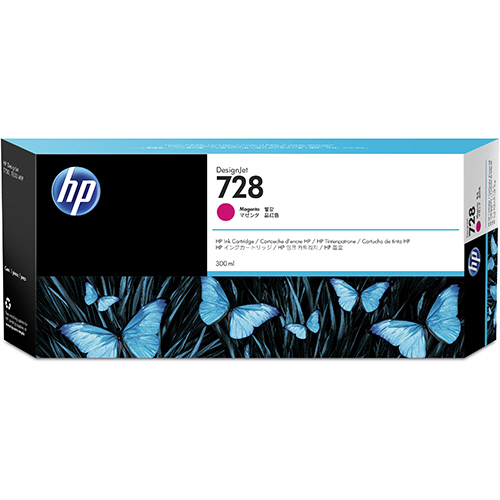 HP728 ｲﾝｸｶｰﾄﾘｯｼﾞ ﾏｾﾞﾝﾀ 300ml F9K16A 1個画像