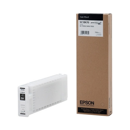 純正インク　ＳＣ１ＢＫ７０　フォトブラック画像