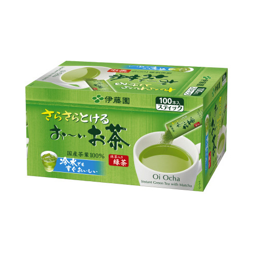 おーいお茶抹茶入りさらさら緑茶スティック　１００本画像