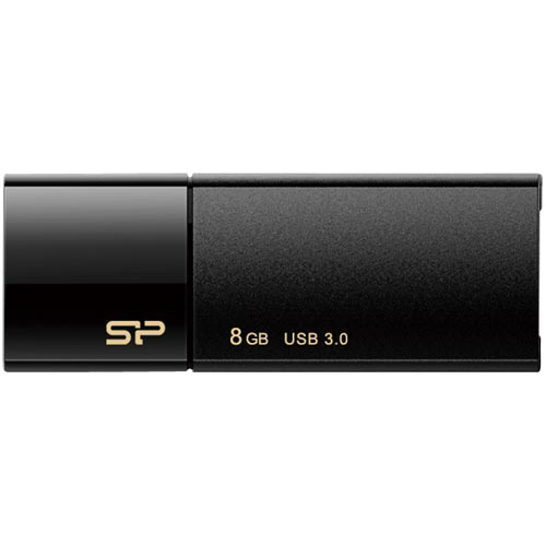 ＵＳＢ３．０スライド式ＵＳＢ　Ｂ０５　８ＧＢ　黒画像