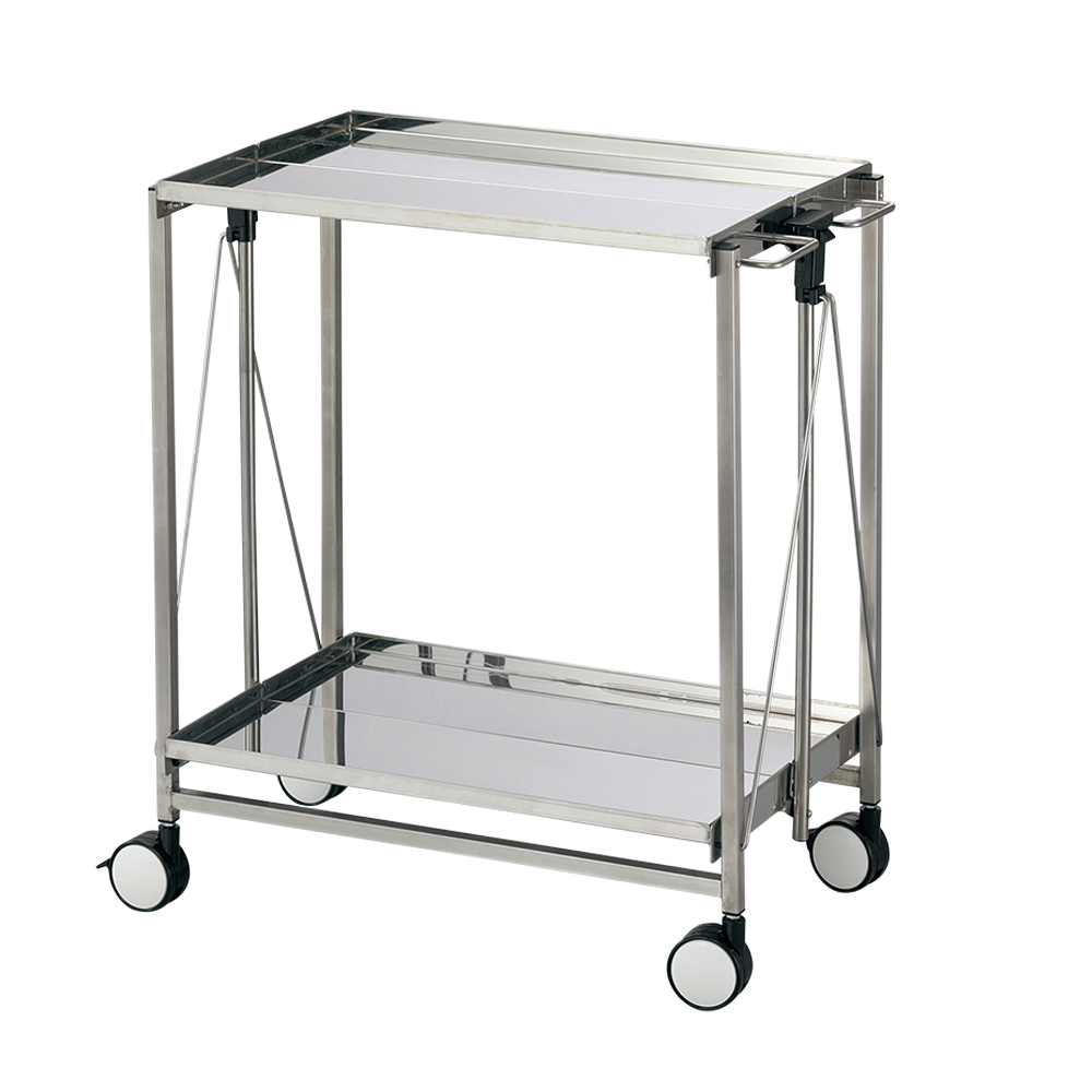 折りたたみステンレスハンディカート