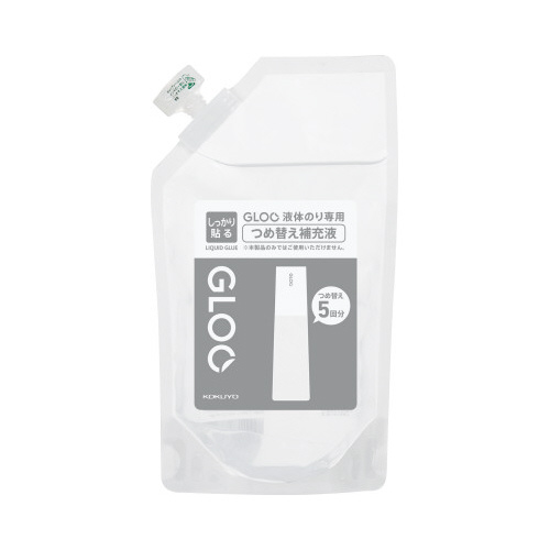 グルー液体のり（しっかり貼る）（つめ替え補充液）画像