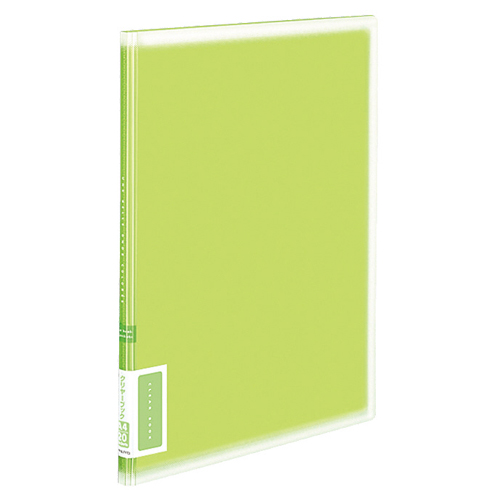 ｸﾘﾔｰﾌﾞｯｸ(ｺﾛﾚｰ) 固定式 A4ﾀﾃ 20ﾎﾟｹｯﾄ 背幅13mm ｸﾞﾘｰﾝ 1ｾｯﾄ(6冊)画像