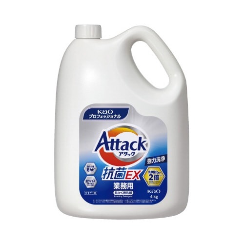 アタック抗菌ＥＸ　業務用　４ｋｇ×４画像