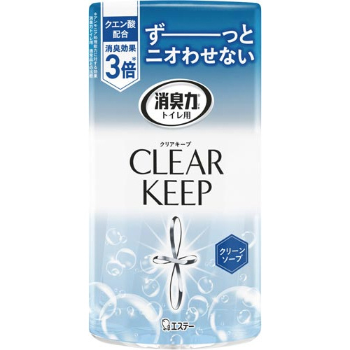 トイレの消臭力　ＣＬＥＡＲＫＥＥＰ　Ｃソープ×３画像