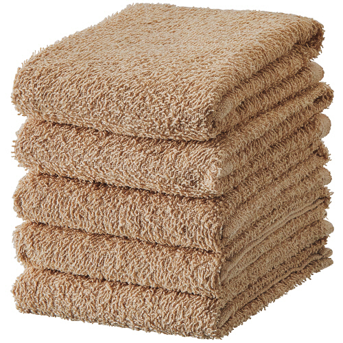 おしぼりﾀｵﾙ ﾗｲﾄﾌﾞﾗｳﾝ 1ﾊﾟｯｸ(10枚)画像