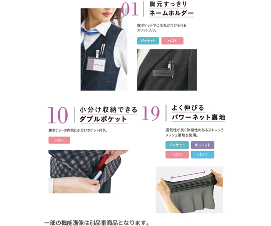 ベスト ネイビー プルミエ・ニット 7号 薄手の素材でシンプルなデザインの前面が見える状態