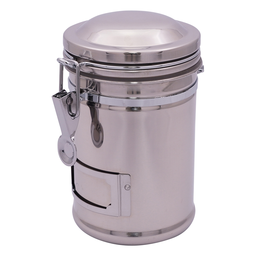 保存瓶　ステンレスフタ付き　φ105×170mm　900mL画像