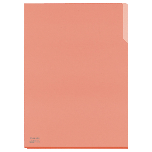 ｸﾘﾔｰﾎﾙﾀﾞｰ10(ﾃﾝ) A4 珊瑚 1ｾｯﾄ(5枚)画像