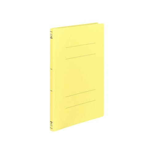 フラットファイル＜ＰＰ＞　Ａ４縦　黄　１冊画像