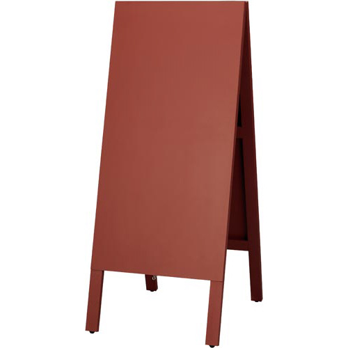 木製案内板　ダークレッド　４５０×１１０５ｍｍ画像