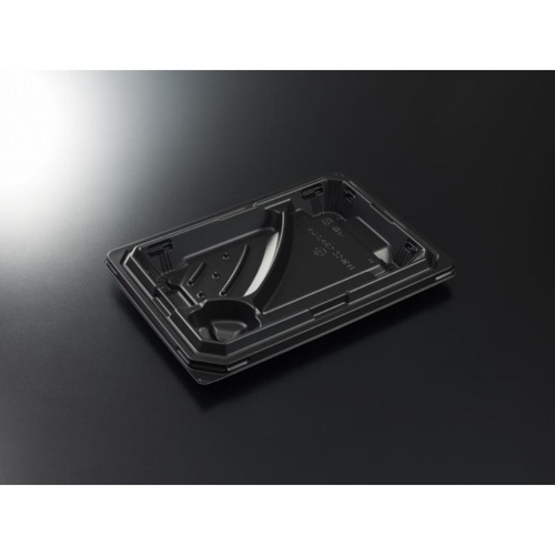 中央化学 弁当容器 CT 宝台膳 23-16N BK 本体画像