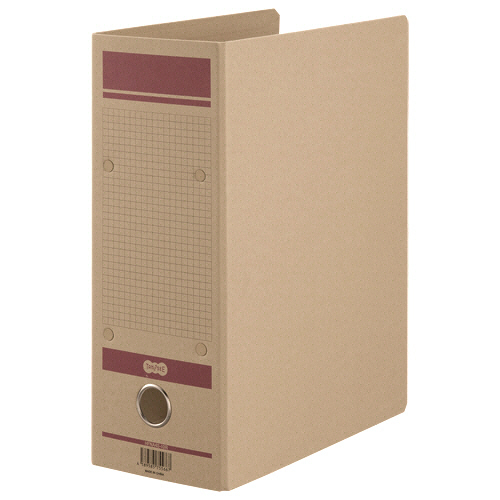 保存用ﾌｧｲﾙN(片開き) A4ﾀﾃ 1000枚収容 100mmとじ 赤 1ｾｯﾄ(12冊)画像