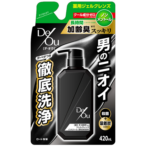 ﾃﾞ･ｵｳ 薬用ｸﾚﾝｼﾞﾝｸﾞｳｫｯｼｭ ﾉﾝﾒﾝﾄｰﾙ つめかえ用 420mL 1個