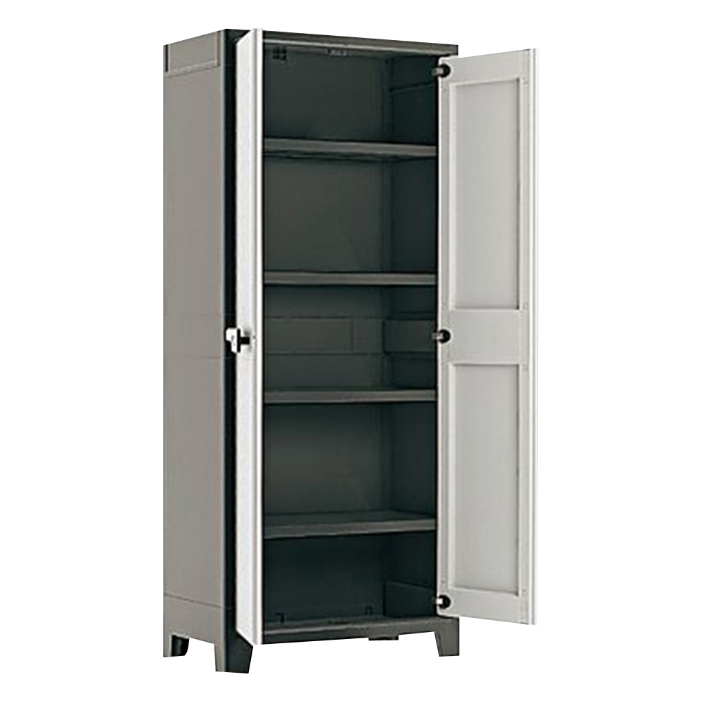 プラスチックキャビネット（Taitan）（トール、両開き）画像