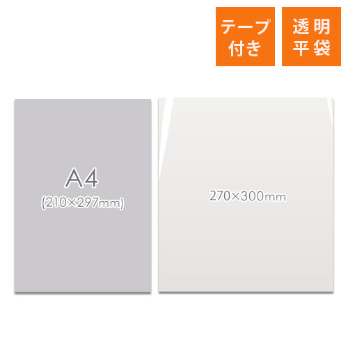 商品の梱包に便利なOPP袋