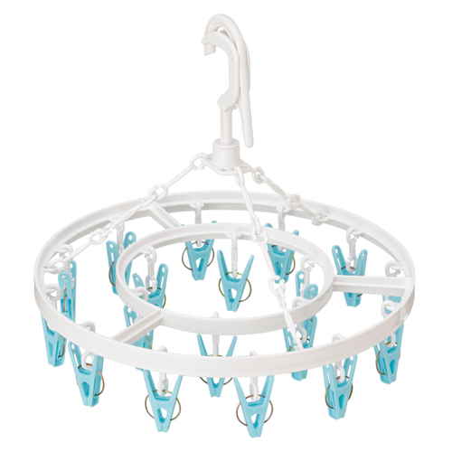 洗濯ハンガー LS 丸ハンガー 18ピンチ画像