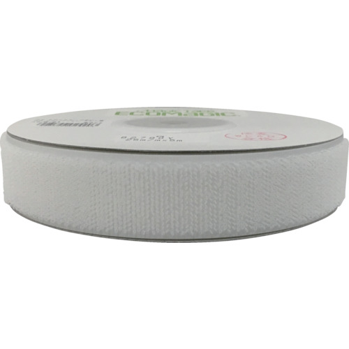 面ﾌｧｽﾅｰ ﾎﾞﾋﾞﾝ巻B 25mm×5m ﾎﾜｲﾄ 1巻画像