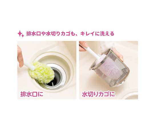 255mm スリムブラシ ブラシの毛が整然と並ぶ側面のアップショット