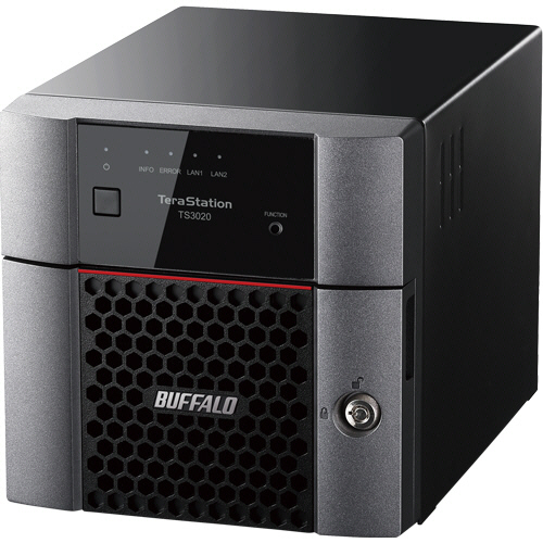 TeraStation NAS専用HDD搭載法人向けNAS ﾃﾞｽｸﾄｯﾌﾟﾓﾃﾞﾙ2ﾄﾞﾗｲﾌﾞ2TB 1台画像