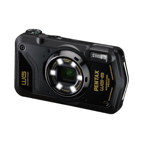 ペンタックス防水防塵デジタルカメラＷＧ－８ＢＫ