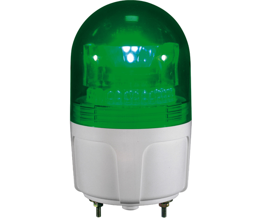 中型LED回転灯　ニコフラッシュ　DC24V　緑　回転/点滅切り替え式画像
