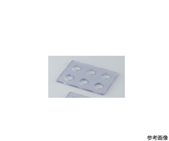 iP-TECウェルプレートカバー用押さえ板　6ウェル用（1枚入）画像