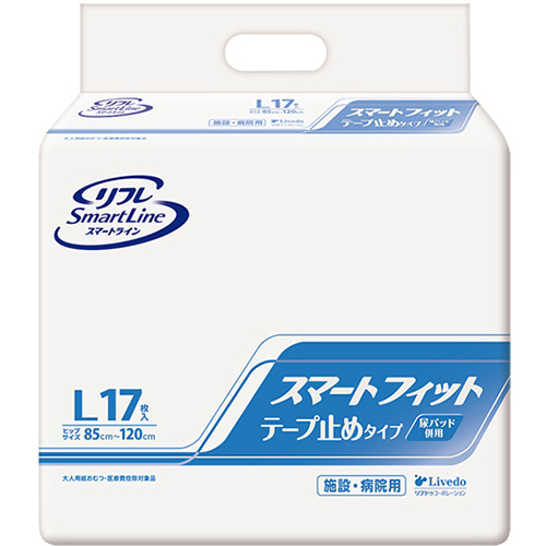 ﾘﾌﾚ ｽﾏｰﾄﾌｨｯﾄ ﾃｰﾌﾟ止めﾀｲﾌﾟ L 1ﾊﾟｯｸ(17枚)画像