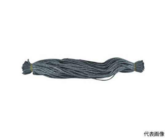 シート紐　灰　直径4mm×800mm　100本入り画像