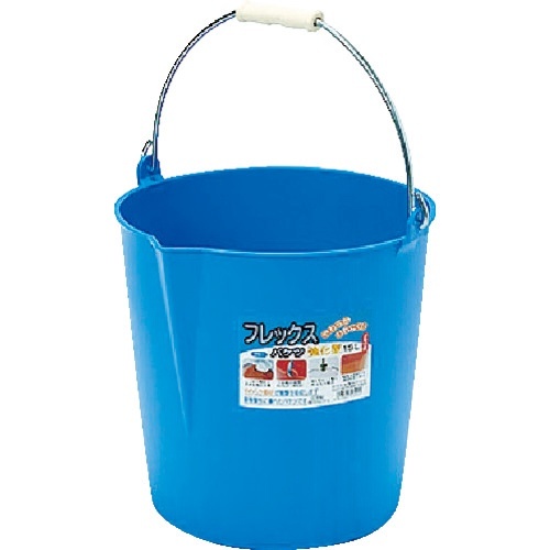 ﾌﾚｯｸｽﾊﾞｹﾂ 15L ﾌﾞﾙｰ 1個画像