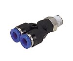 耐腐蝕性SUS303相当継手 ブランチワイ M5×0.8画像