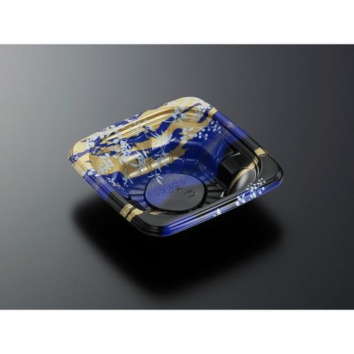 中央化学 どんぶり容器 CT うつわめし K16 かのかB-BK 本体画像