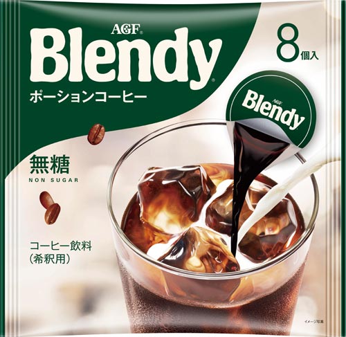 ブレンディポーション　無糖　８個入×３Ｐ画像