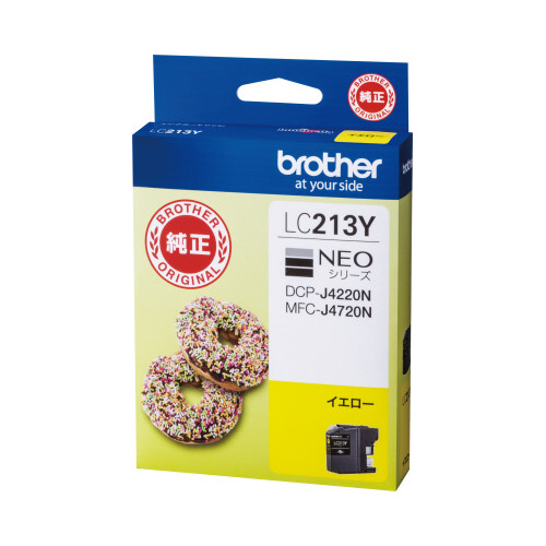 純正インク　ＬＣ２１３Ｙ　イエロー画像