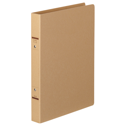 Oﾘﾝｸﾞﾌｧｲﾙ A4ﾀﾃ 2穴 220枚 ﾘﾝｸﾞ内径27mm背幅36mmｸﾗﾌﾄ 1冊画像