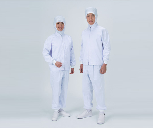 ジャケット(男女共用)　清涼タイプ　Ｍ　ホワイト画像