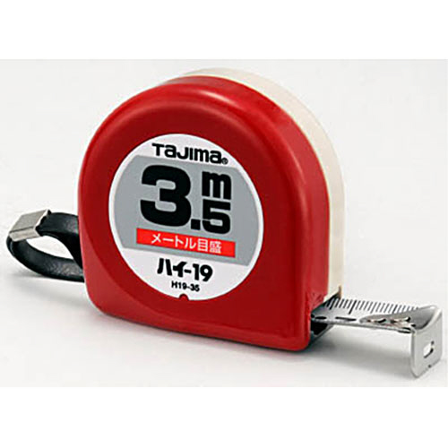 ﾊｲ-19 3.5m/ﾒｰﾄﾙ目盛/ﾌﾞﾘｽﾀｰ 1個画像