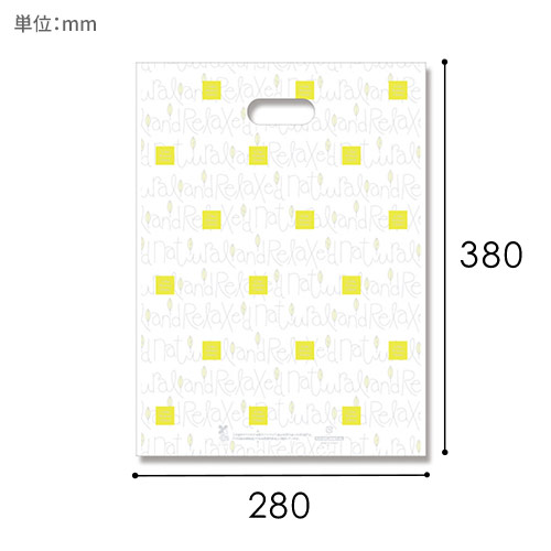 HEIKO 手抜き (小判抜き) ポリ袋 バイオHDポリ 28-38 パーチェ 100枚画像