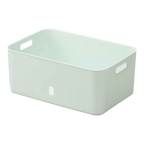 収納ケース ナチュラ インボックス ソフト WM ブルー画像