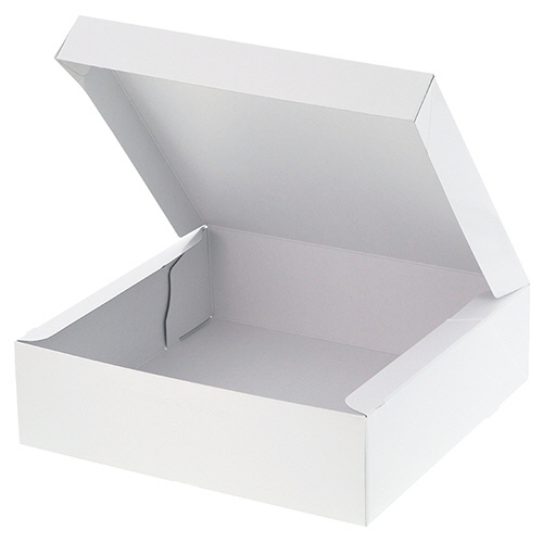 ｹｰｷ箱 PC-ｶﾗｰ65 6号 ﾎﾜｲﾄ 1ｾｯﾄ(100枚:10枚×10ﾊﾟｯｸ)画像