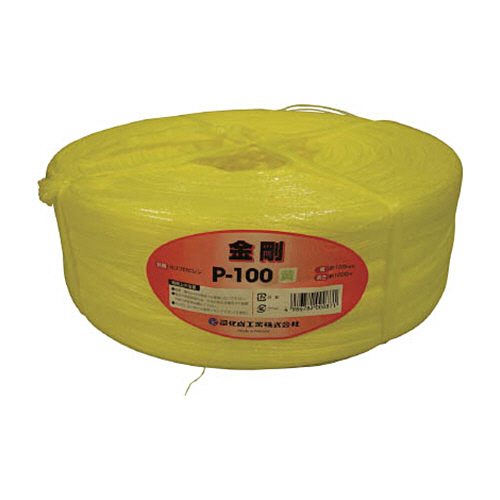 ﾂｶｻ 手結束用PP縄(ﾂｶｻﾃｰﾌﾟ) 黄 1巻画像