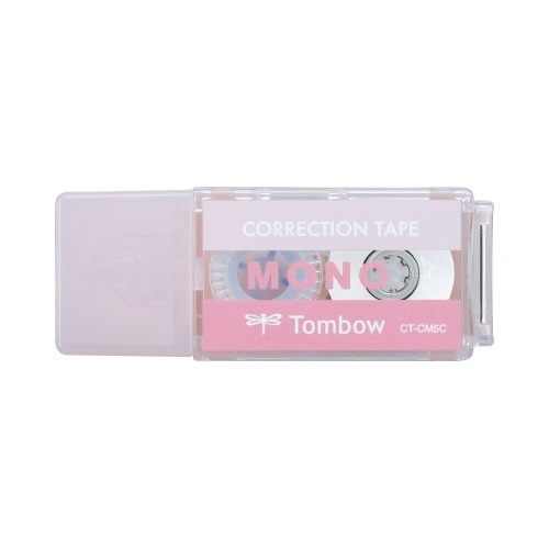 修正テープ　モノポケット　５ｍｍピンク　５個画像