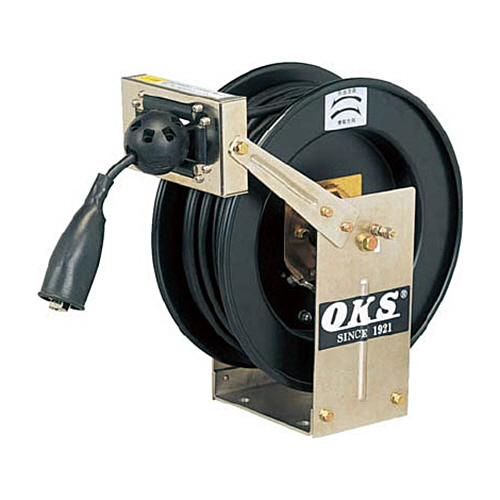 OKS ｱｰｽﾘｰﾙ ｽﾌﾟﾘﾝｸﾞ式 5.5×1 20mｹｰﾌﾞﾙ付 1台画像