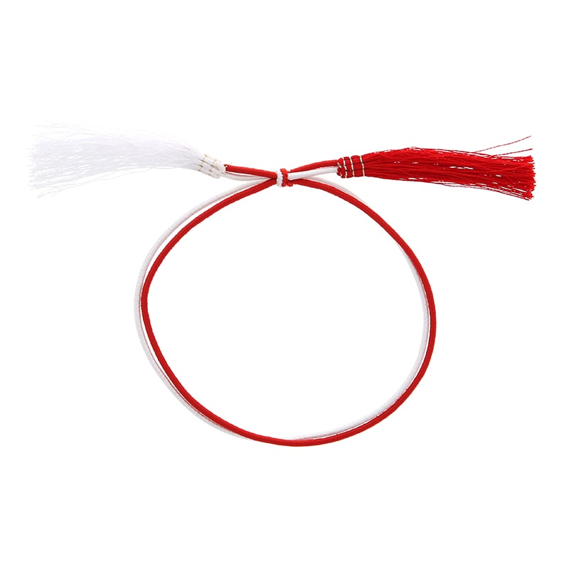 細二重ゴム房　特小　２６ｃｍ折径１０ｃｍ赤白画像