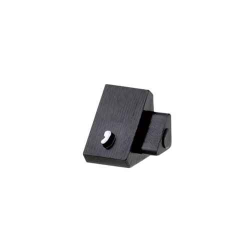 陳列備品 ニュープライスキューブ補充S用(20粒) 黒/白 カンマ 友屋 黒と白の補充カンマが揃った整然とした配置