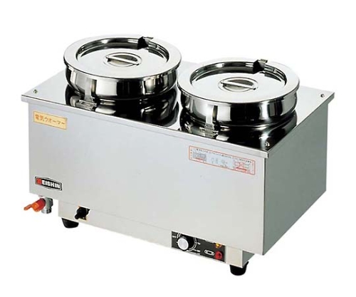 エイシン 18-8 電気ウォーマー ヨコ型 ES-4W画像